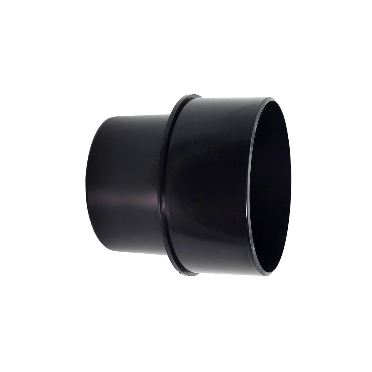 Sherwood 5in to 4in Dust Extractor Hose Reducer in use on woodworking machine