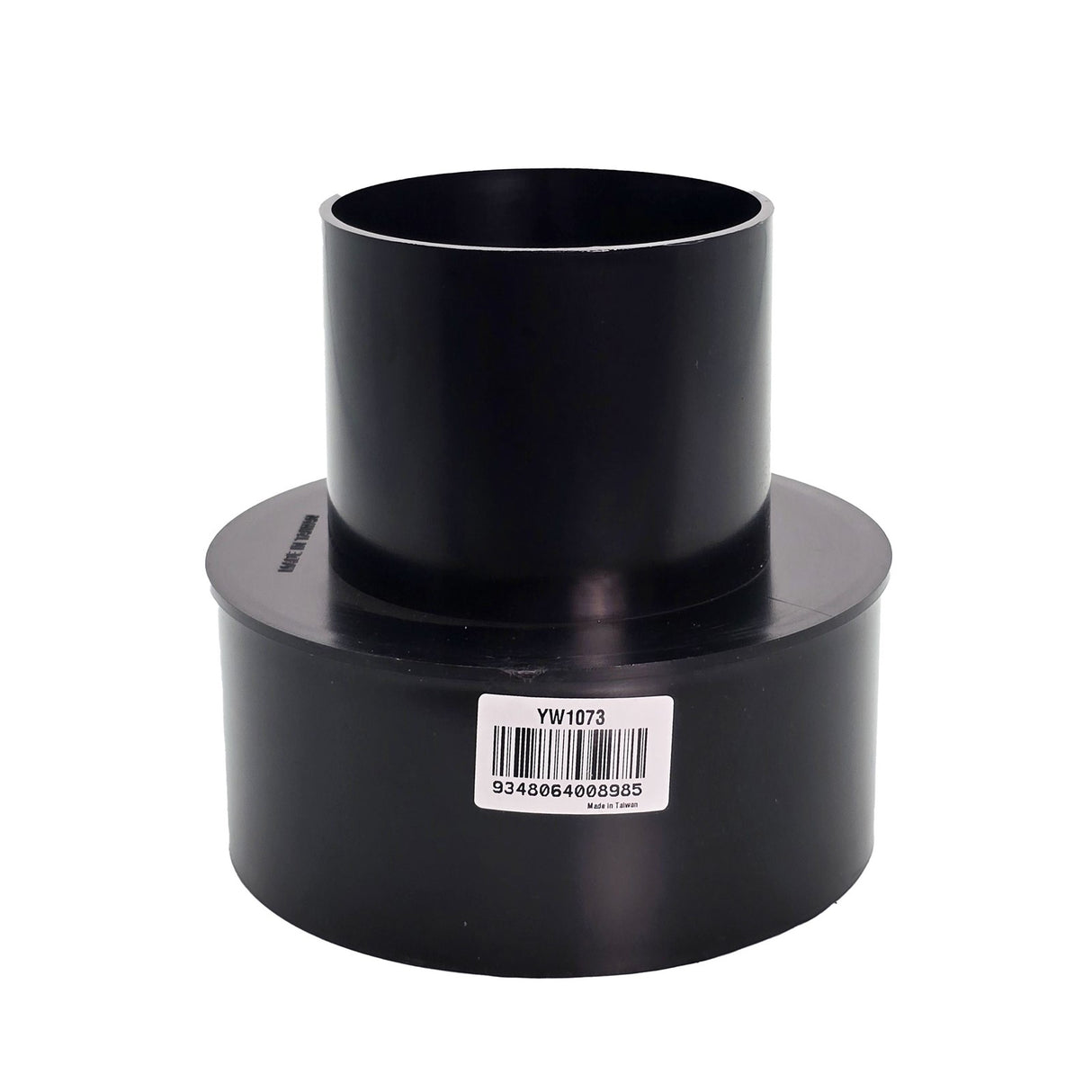 Sherwood 6in to 4in Dust Extractor Hose Reducer in Red, for woodworking tools