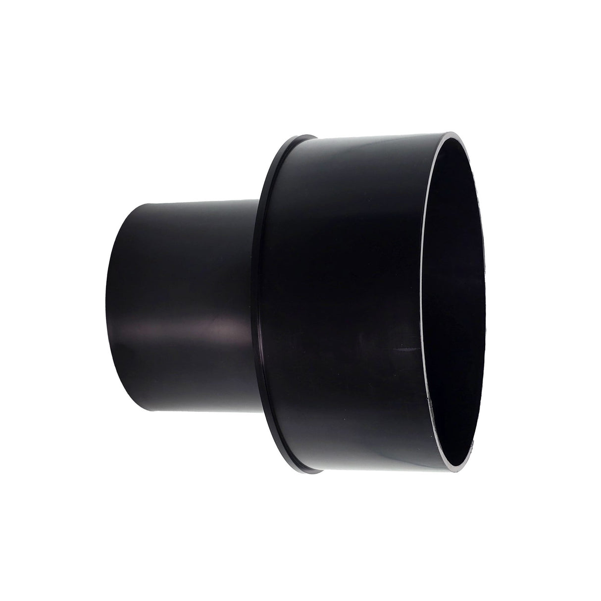 Sherwood Dust Extractor Hose Reducer 6in to 4in in use with woodworking machinery