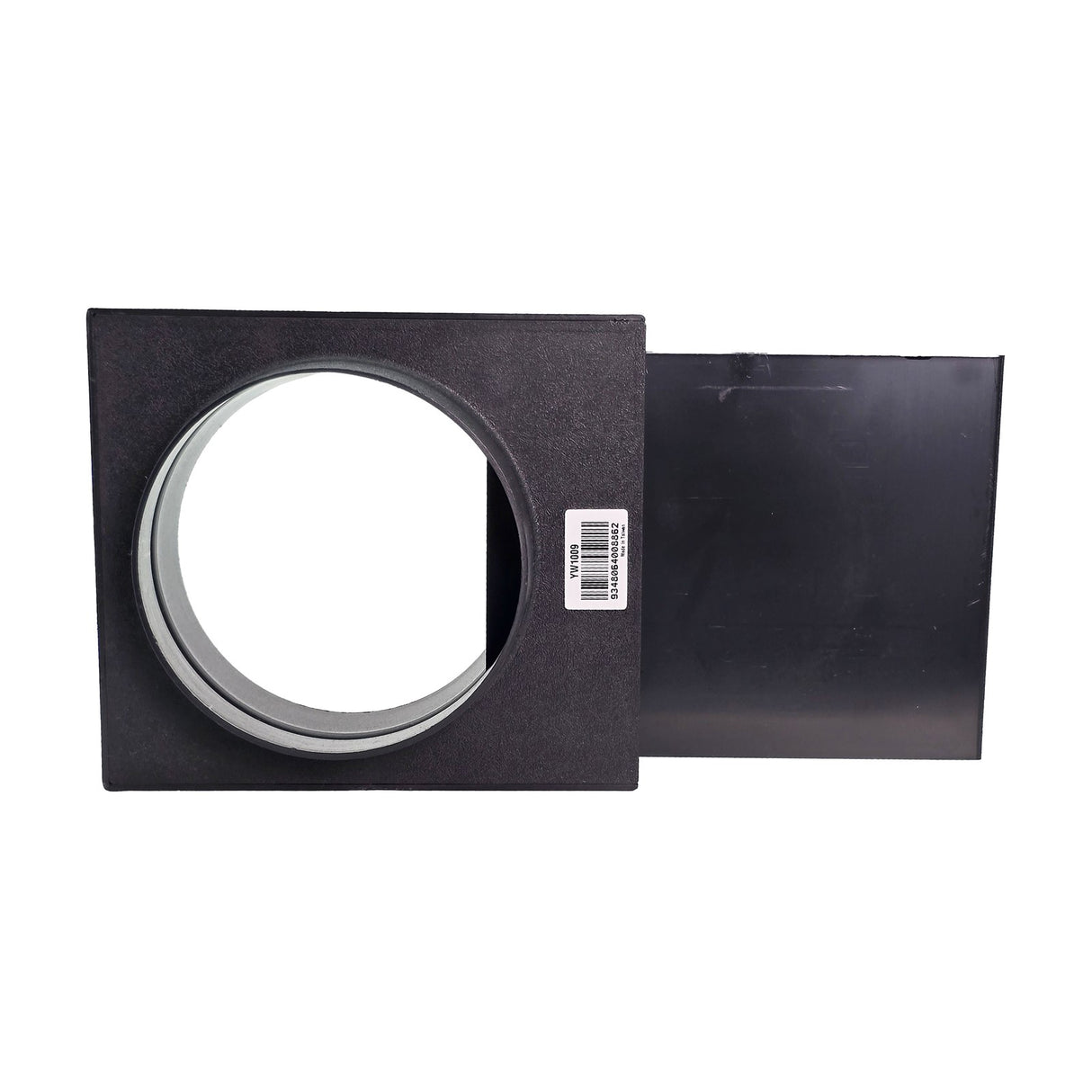 Sherwood Inline Blast Gate Connector for 6in Dust Extraction Hose - Installation view