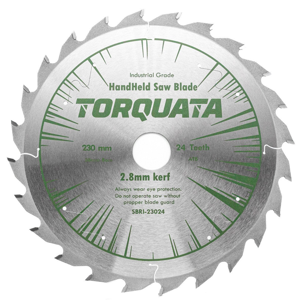 Torquata 230mm Rip Cut Circular Saw Blade for Circular Power Saws in action on wood