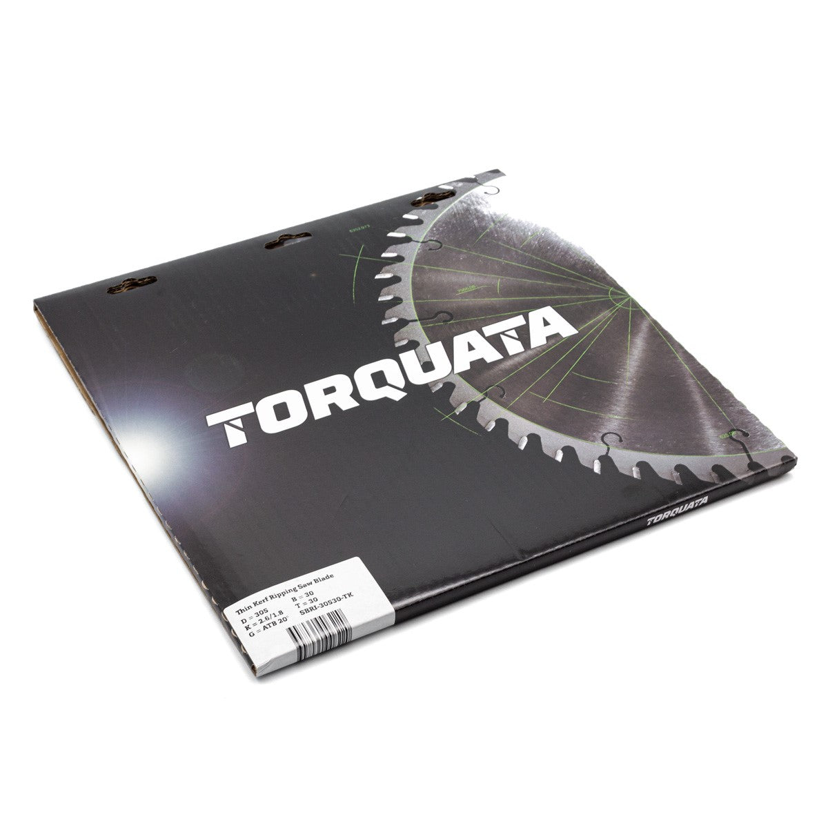 Torquata 305mm Extra Thin Kerf Rip Cut Circular Saw Blade on wood surface
