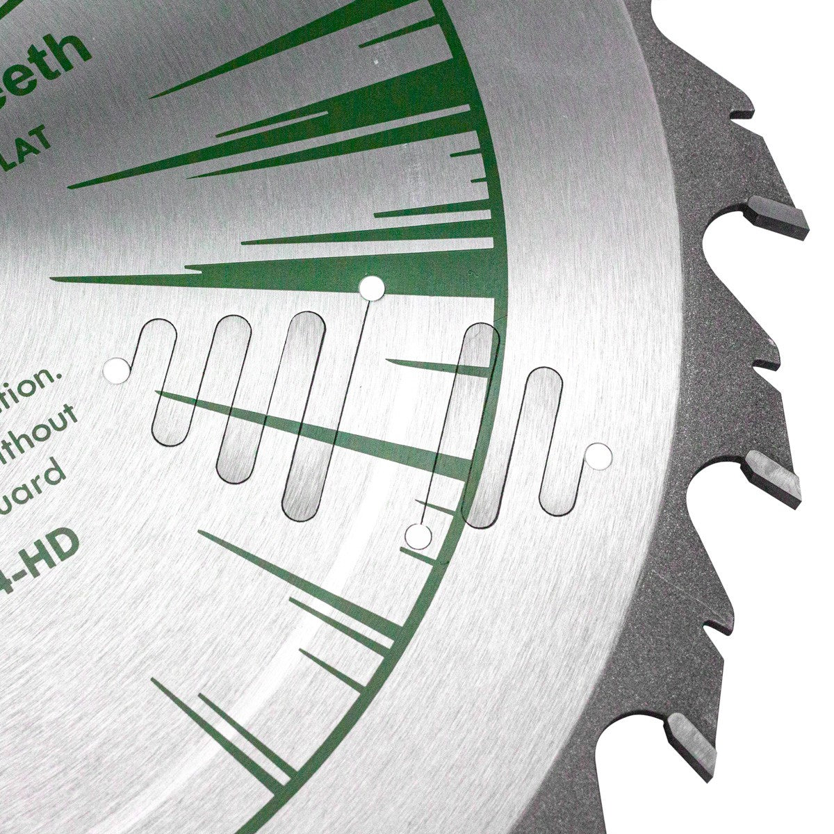 Torquata 305mm Heavy-Duty Rip Cut Circular Saw Blade in action on wood
