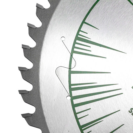 Torquata 305mm Thin Kerf Circular Saw Blade on Mitre Saw - Ideal for precise wood cutting in various materials