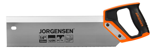 Pony Jorgensen 14in Tenon Saw with 12TPI Fine Cut Teeth in action