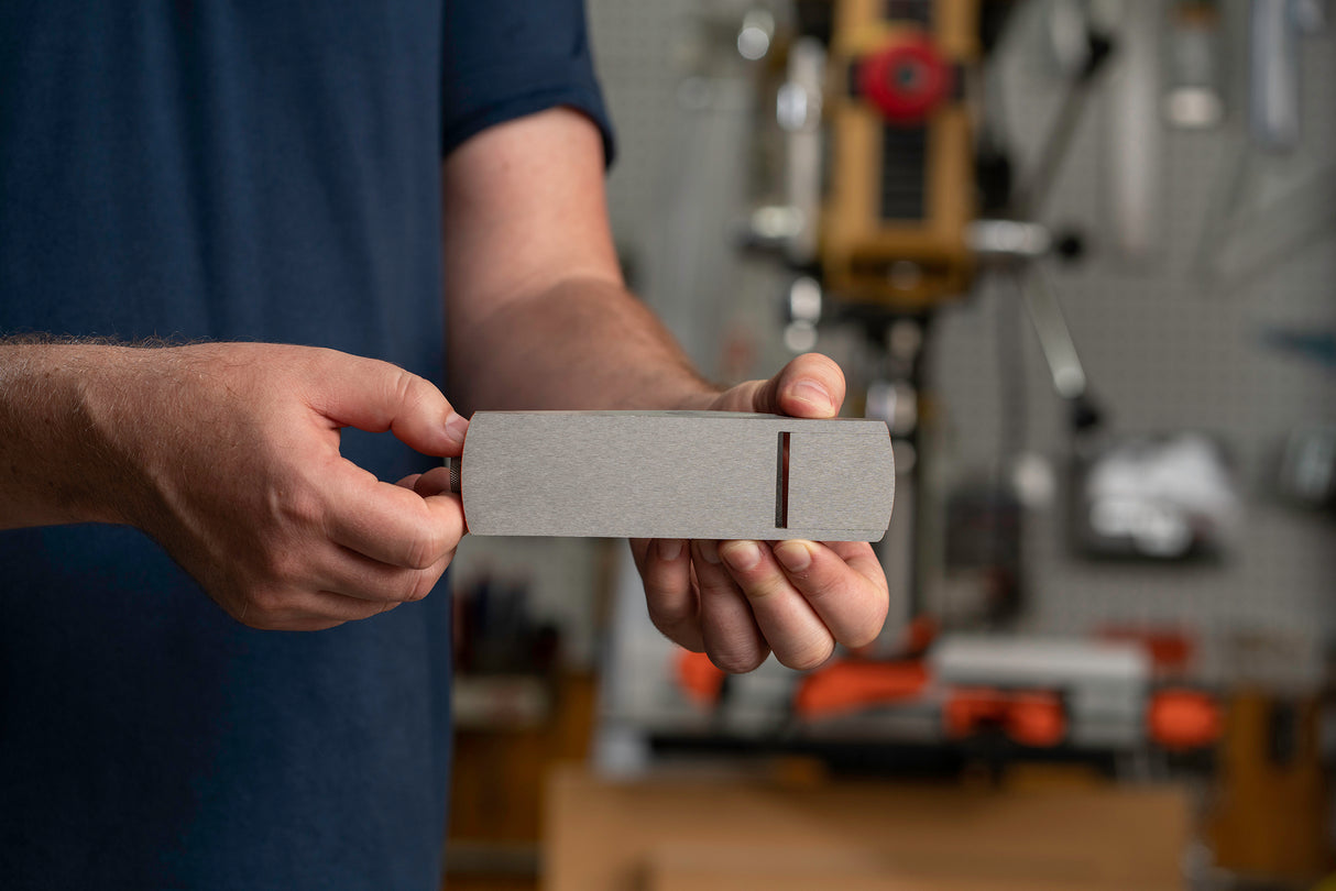 Pony Jorgensen Low-Angle Block Plane showcasing precision design and ergonomic grip