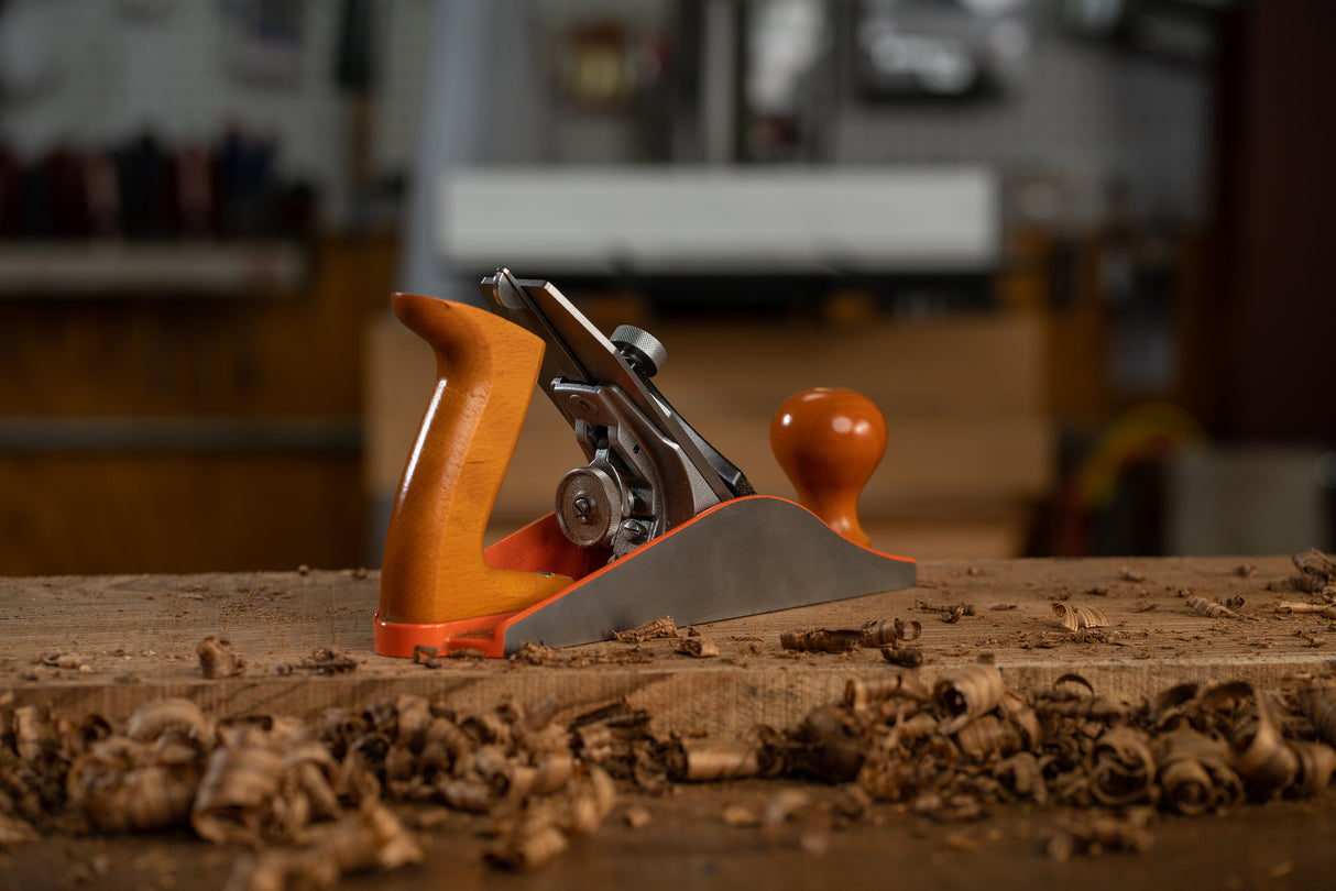 Pony Jorgensen No. 4 Smoothing Hand Plane, high-quality woodworking tool for precise wood trimming and finishing
