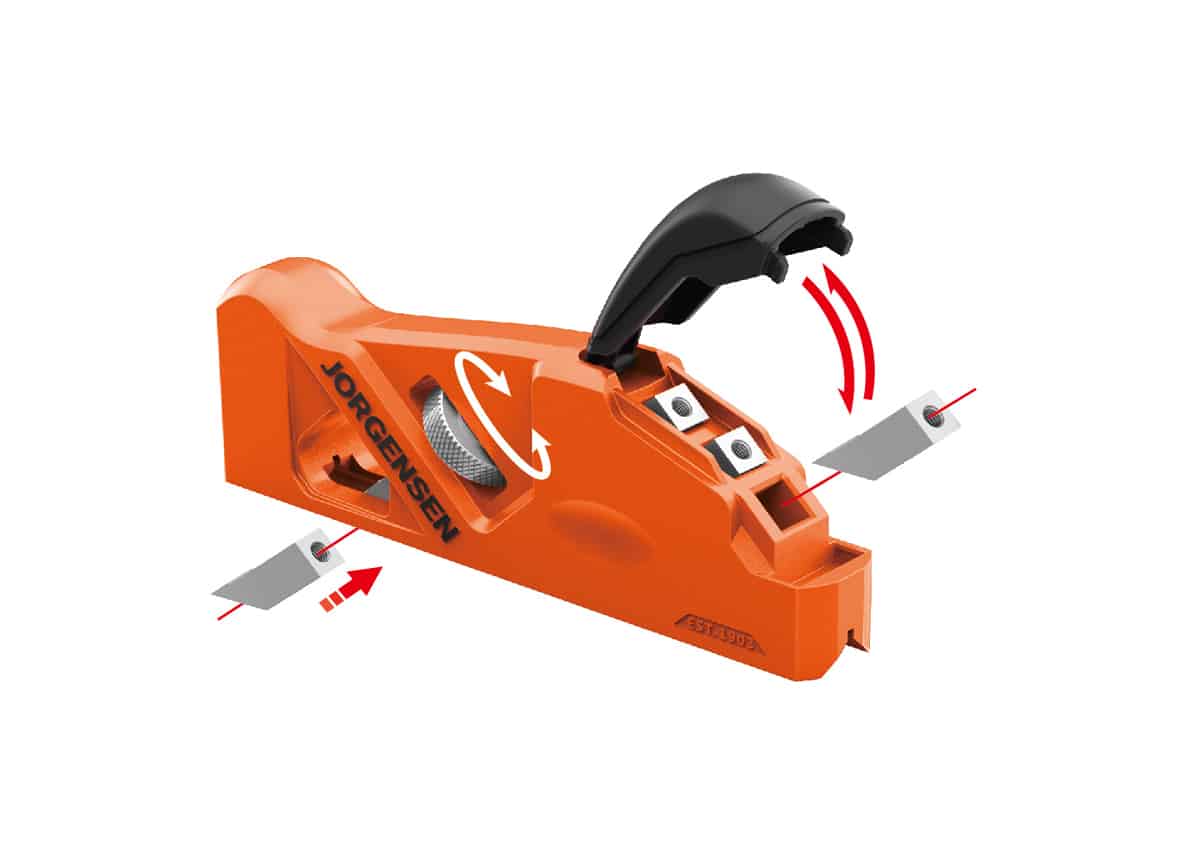 Pony Jorgensen Corner Easing Chamfer Hand Plane for Edge Profiling