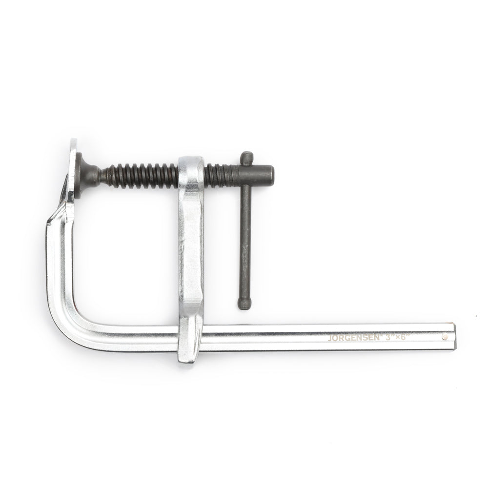 Pony Jorgensen 150mm Heavy Duty Bar Clamps - Drop Forged Steel with Chrome Plating for Superior Rust Resistance