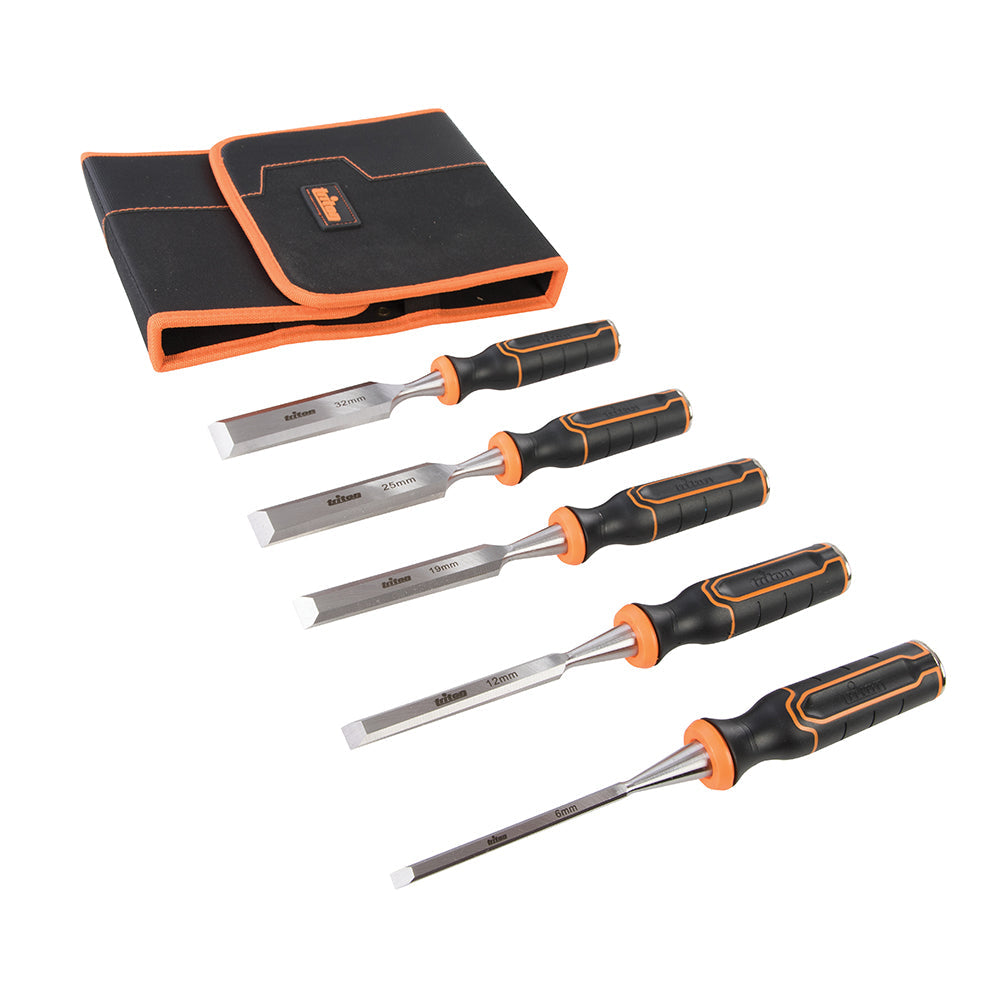 Triton TWCS5 5-Piece Wood Chisel Set