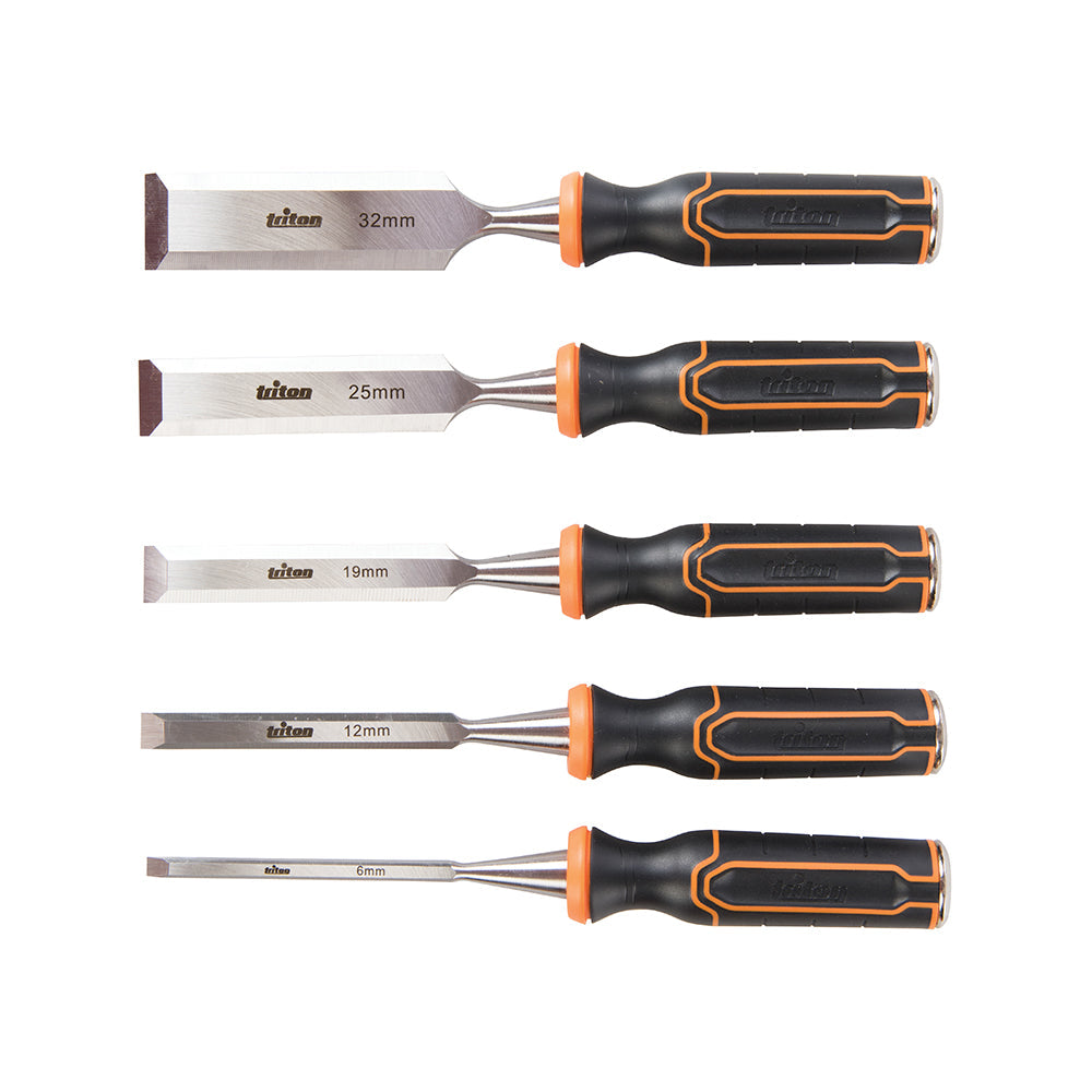 Triton TWCS5 5-Piece Wood Chisel Set