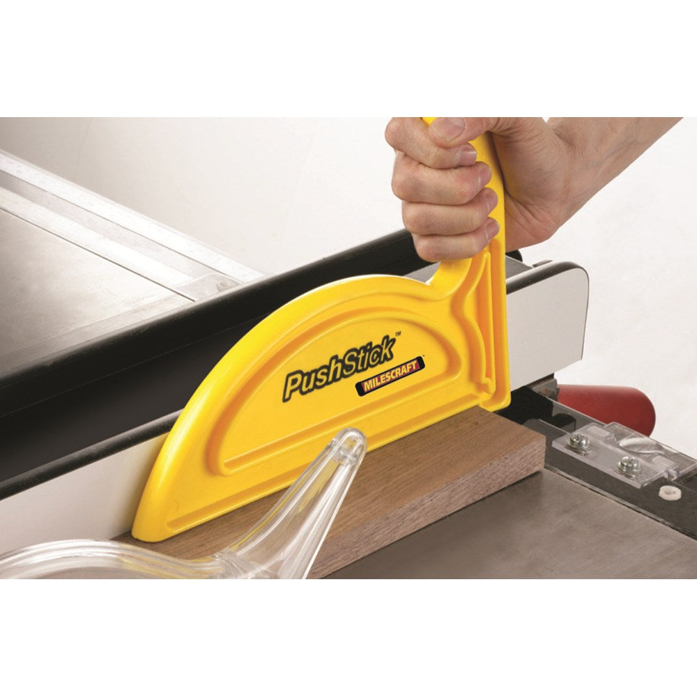 Milescraft PushStick with Tall Handle for Safe Woodworking