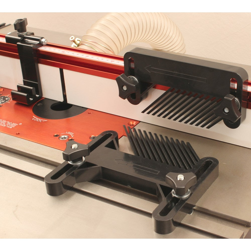 Sherwood Universal Vertical Featherboard for T-Track, 190mm long, 85mm reach, high-quality woodworking tool