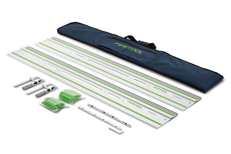 Festool FS 1400/2 Guide Rail Start Set in use on a wooden surface