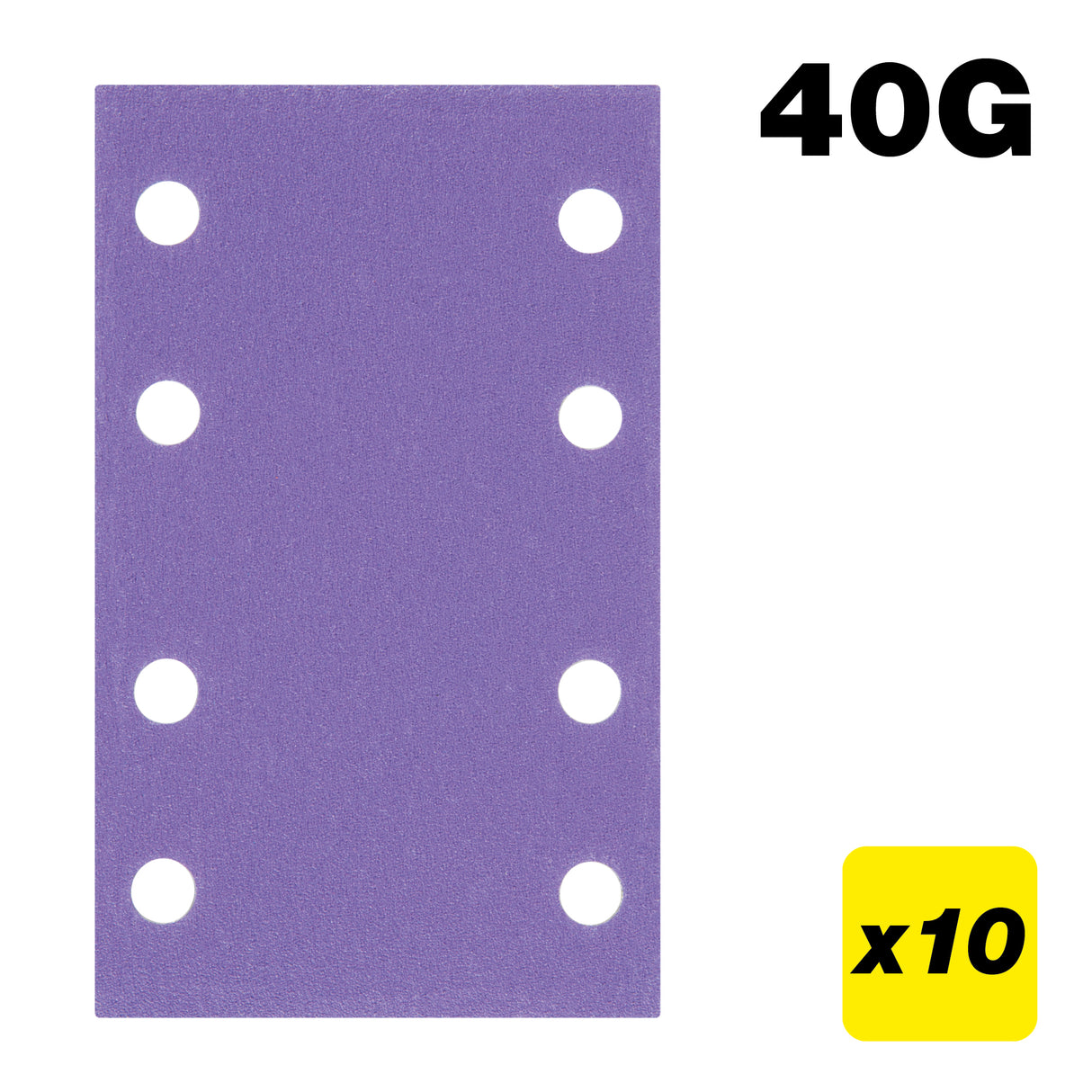 Trend Sanding Pads 80 x 133mm Pack of 10