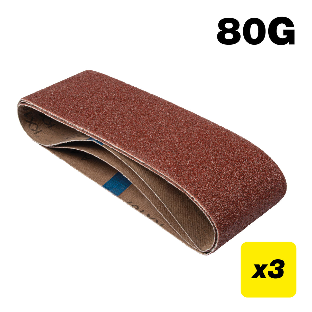 Trend Sanding Belts 75mm x 457mm Pack of 3