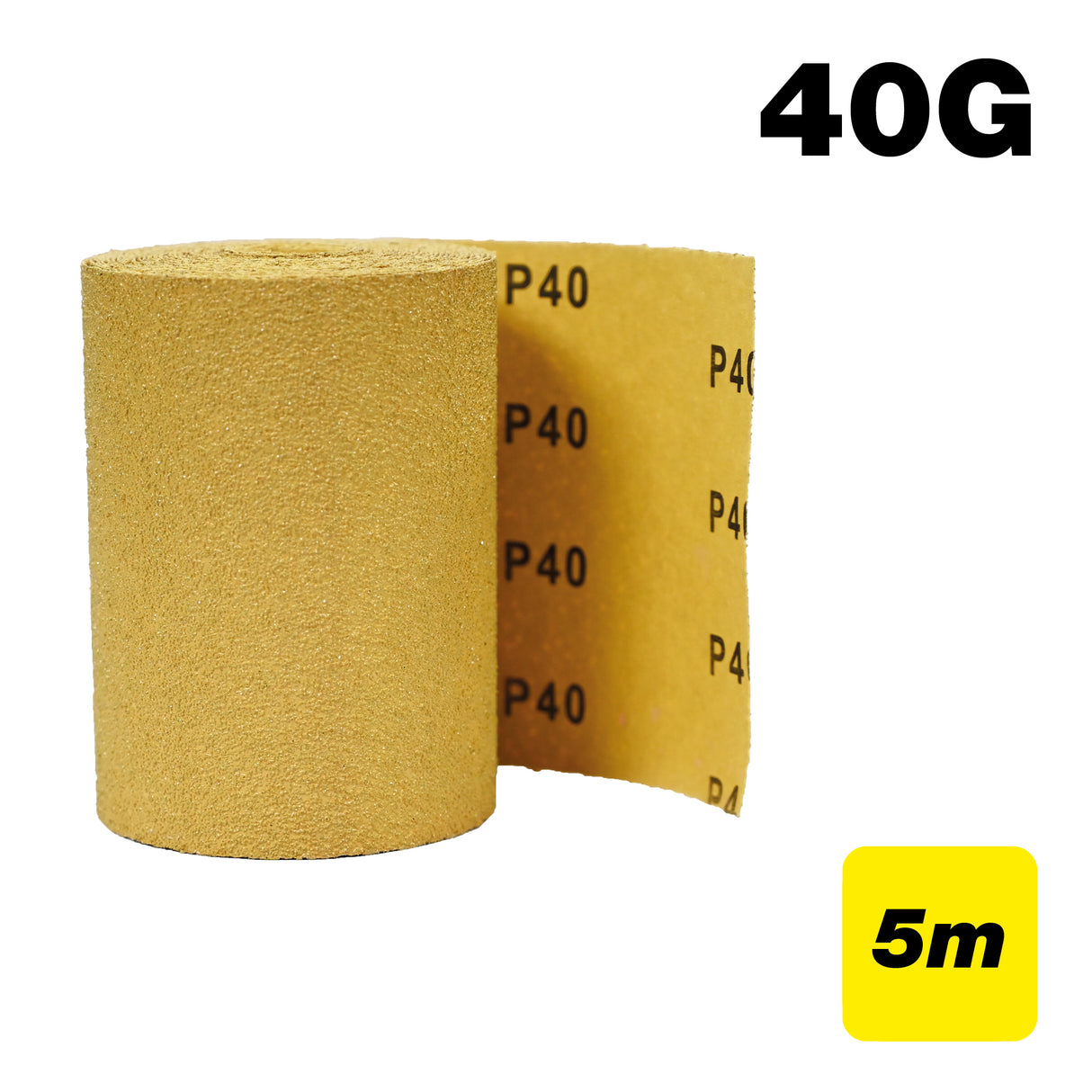 Trend Aluminium Oxide Sandpaper Rolls 115mm x 5m