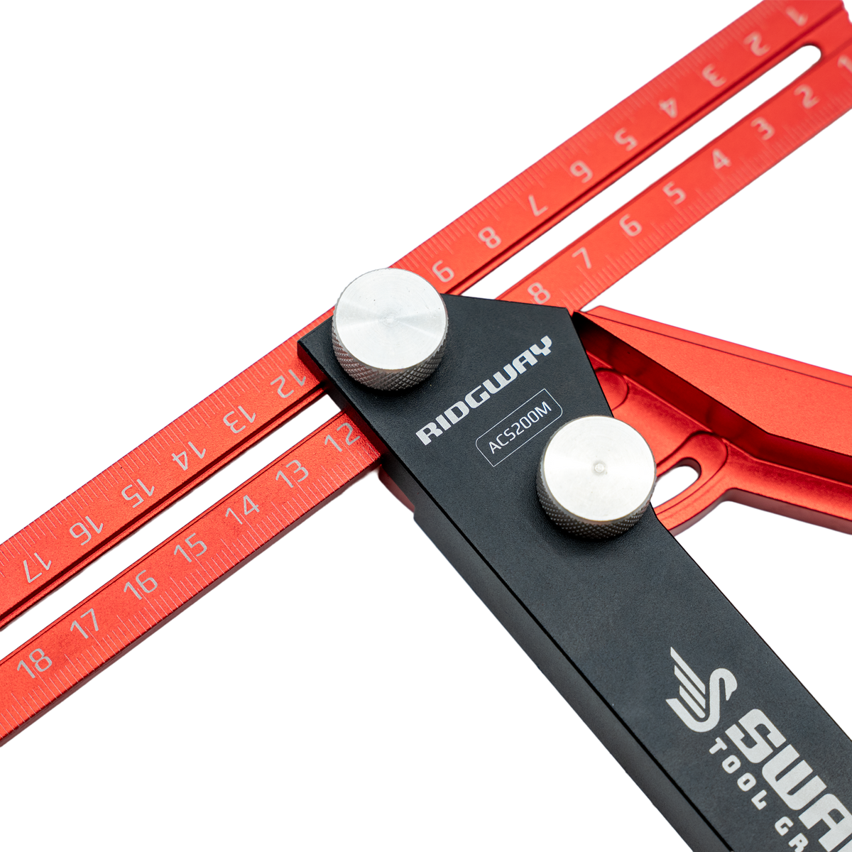 Swan Tool Group RIDGWAY Adjustable Carpenter Square 8in