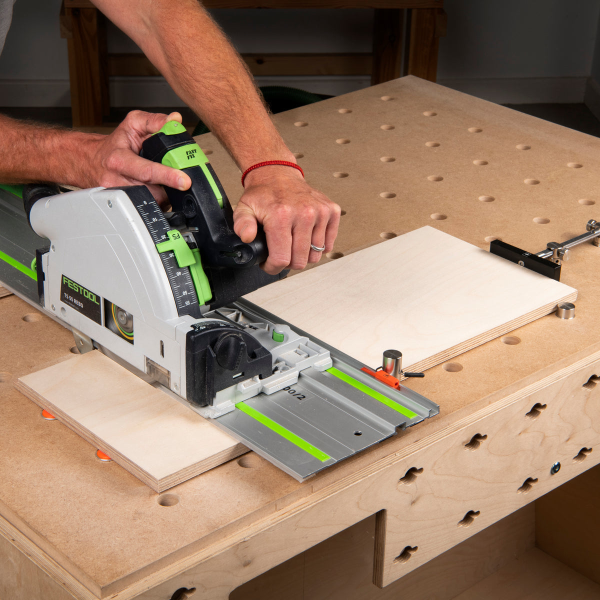 UJK Super Dog Accessory Kit In T-Loc Case for Dog Hole Workbenches