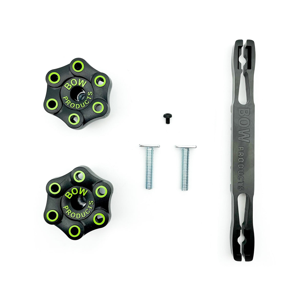 Bow Products Bandsaw GuidePRO Anchor Bar securely anchored in a 3/4in mitre slot