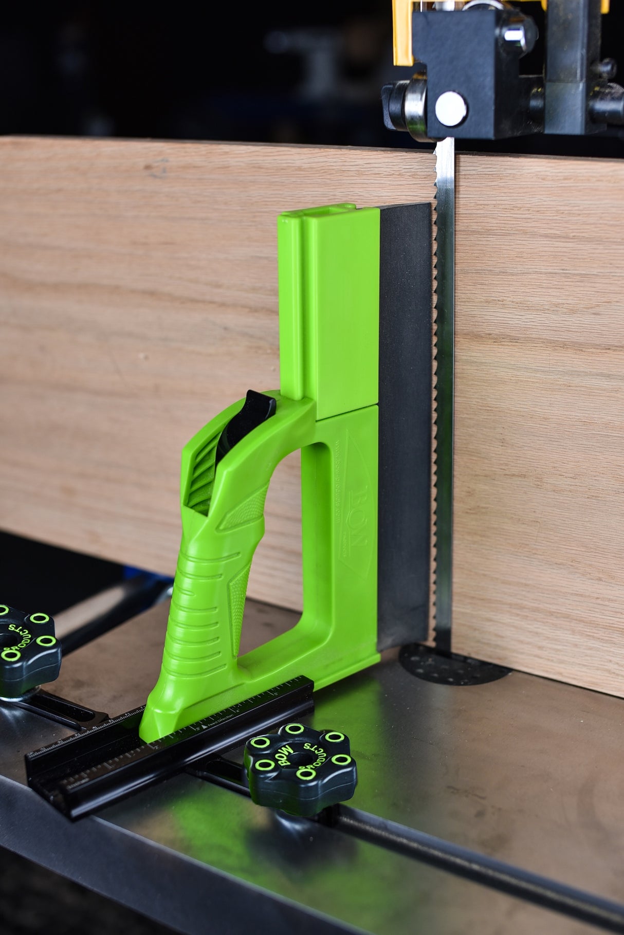 Bow Products Vertical Extension for GuidePRO Featherboard accessory adding 4in height to woodwork guide