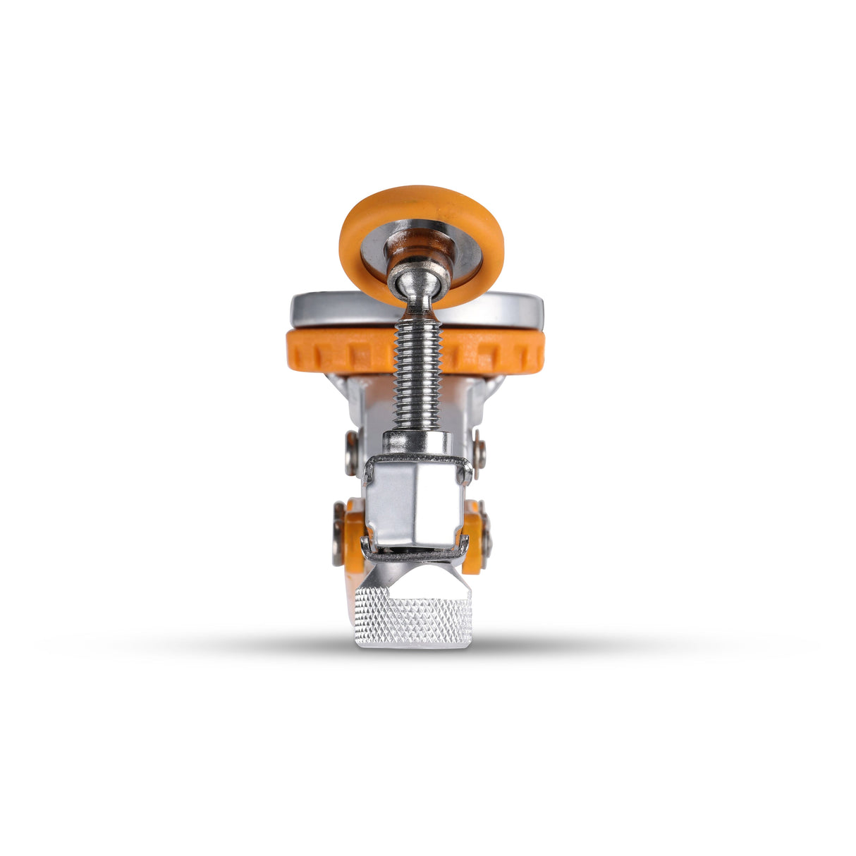 BORA Tool Auto Adjust T-Track Toggle Clamp in use on woodworking project