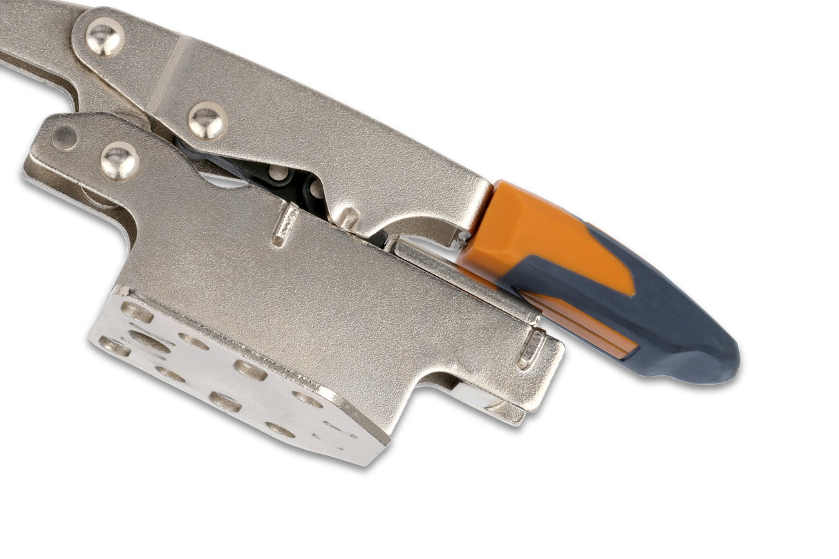 Large Toggle Auto Adjust Horizontal Clamp in Australian woodworking tools store - side view showing sturdy mechanism