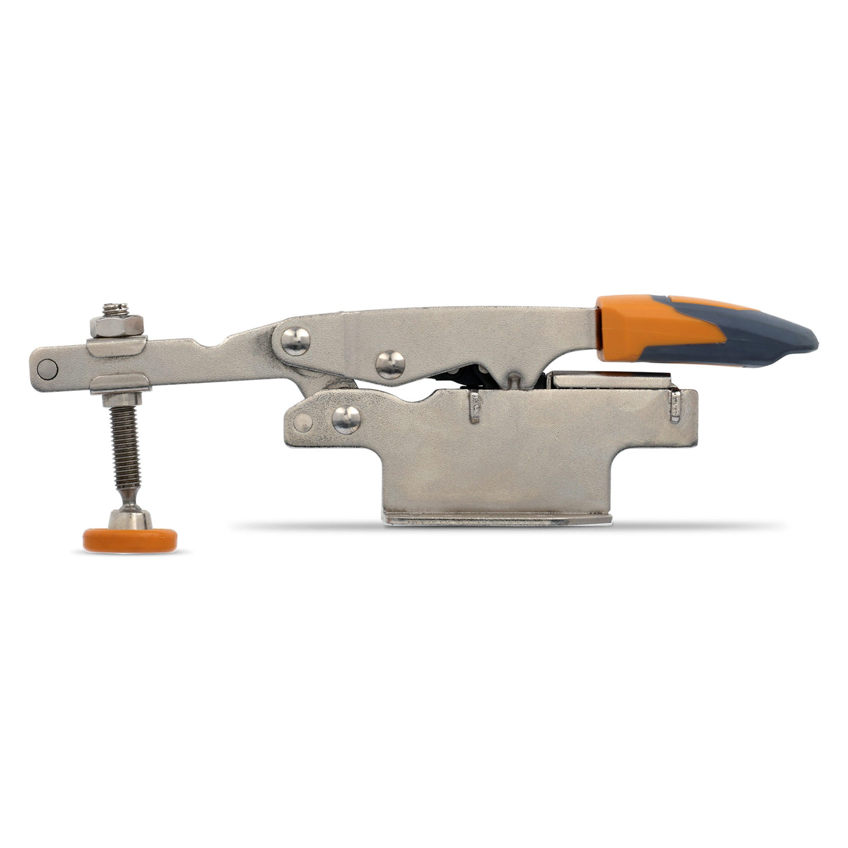 Large Auto Adjust Horizontal Toggle Clamp for precise woodworking tasks with 60mm travel capability