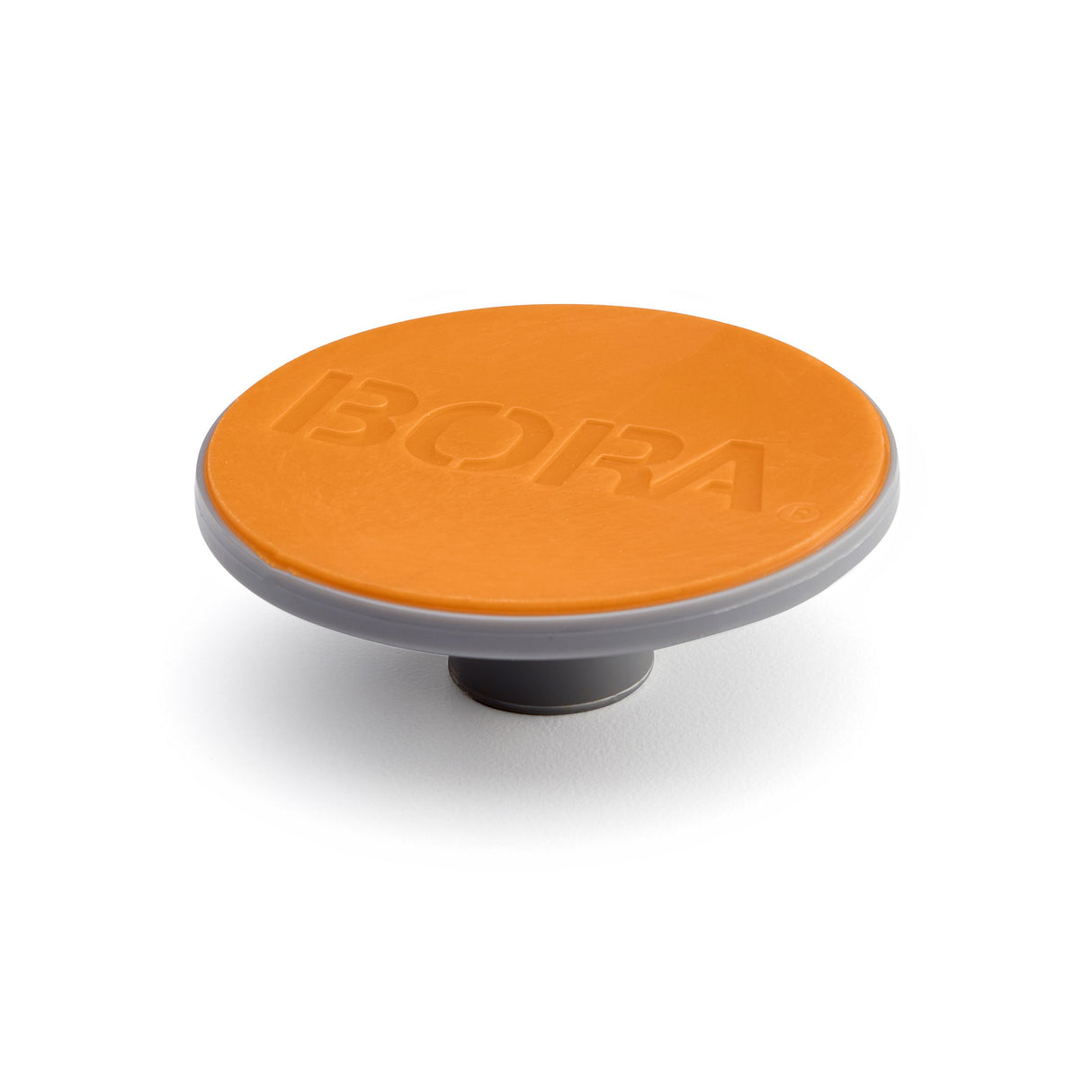 BORA Non-Slip Pads for Centipede Work Stand, pack of 6, shown installed on support system for stability