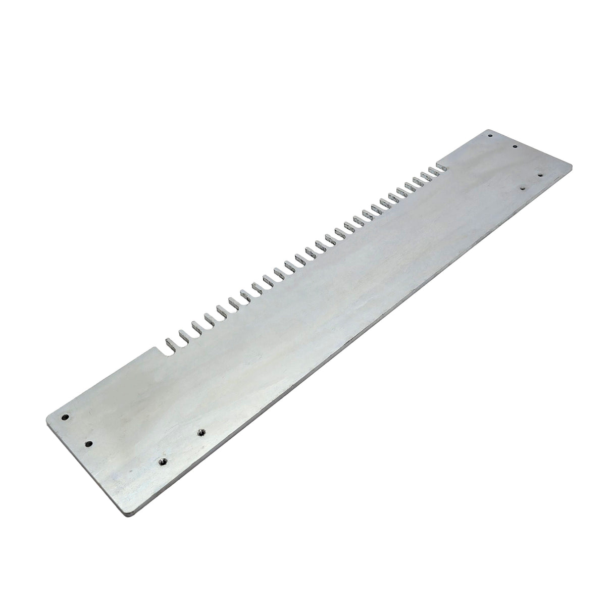 Trend 1/4in half-blind template for 300mm dovetail jig on white background