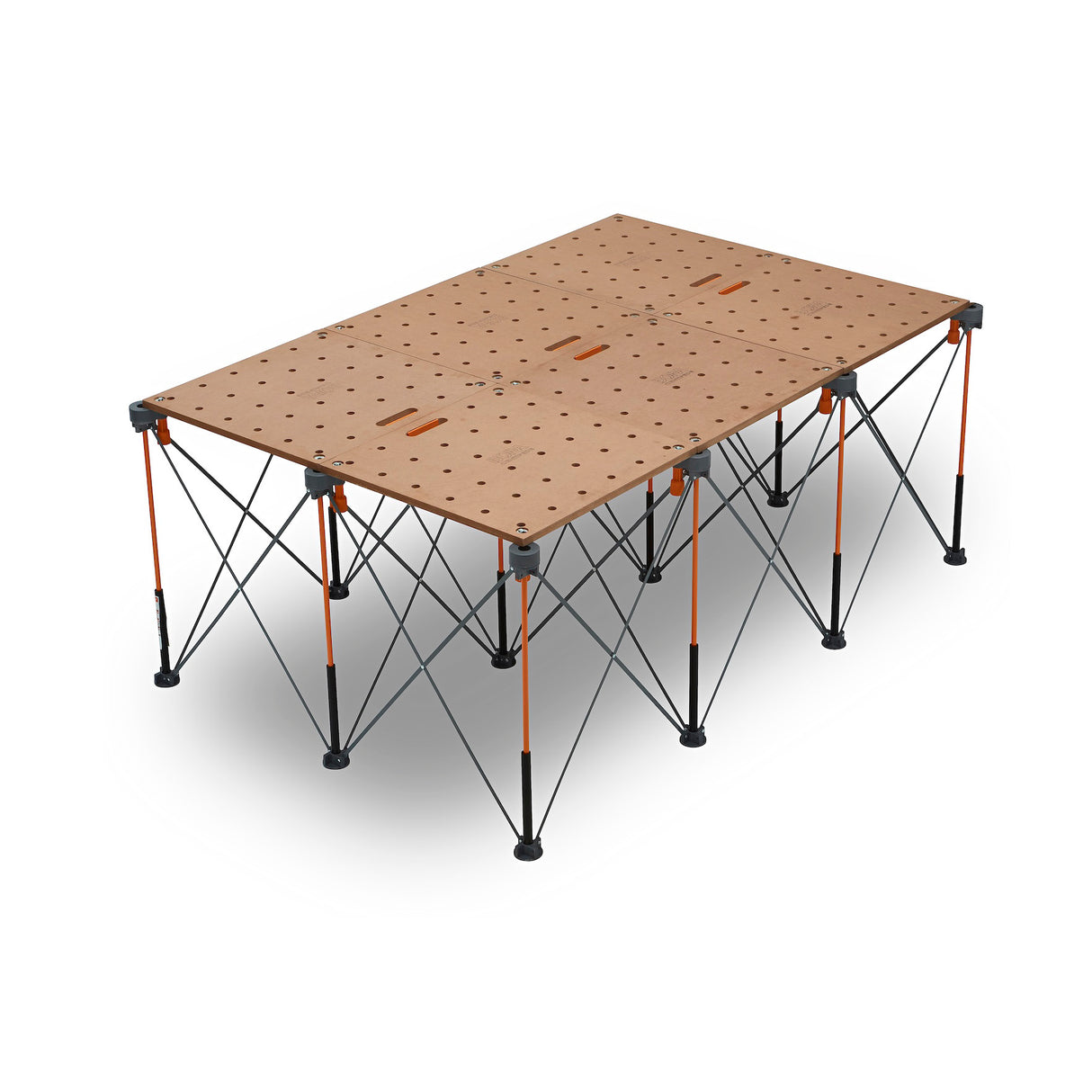 BORA 1200 x 1800mm Centipede Work Stand Bundle in use at job site