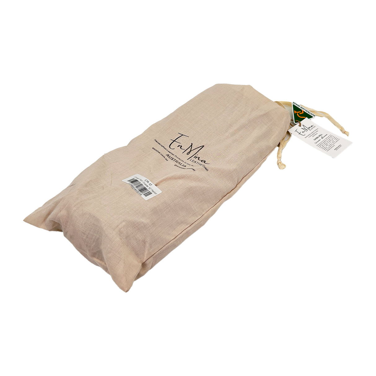 En Mina 12 Pocket Suede Chisel Roll