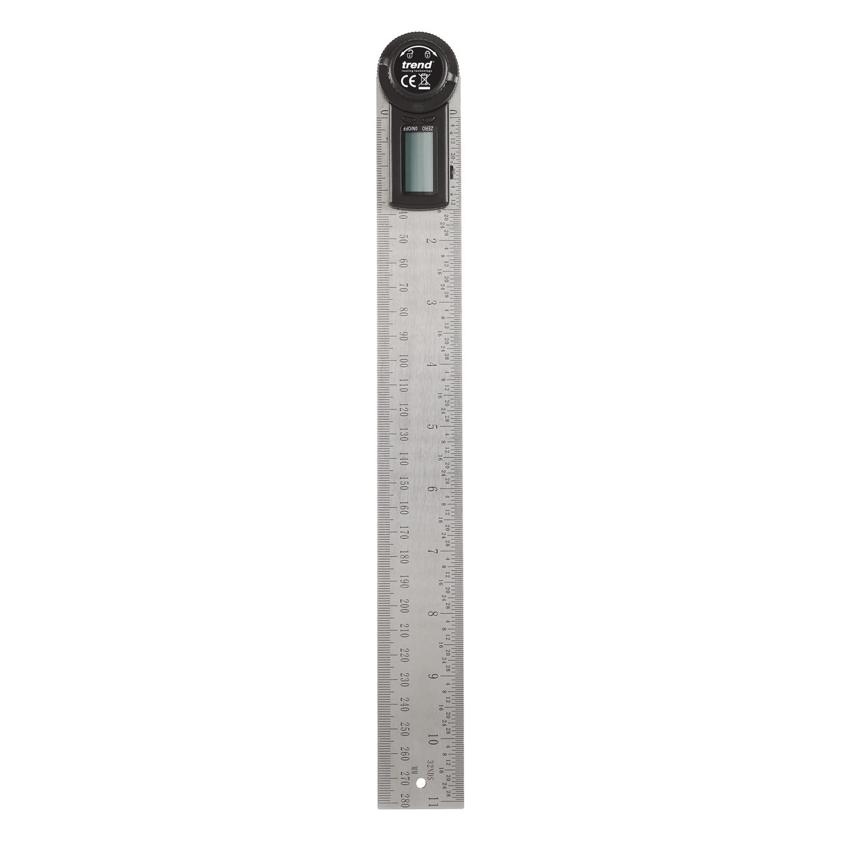 Trend Digital Angle Rule 360 Degrees Stainless Steel