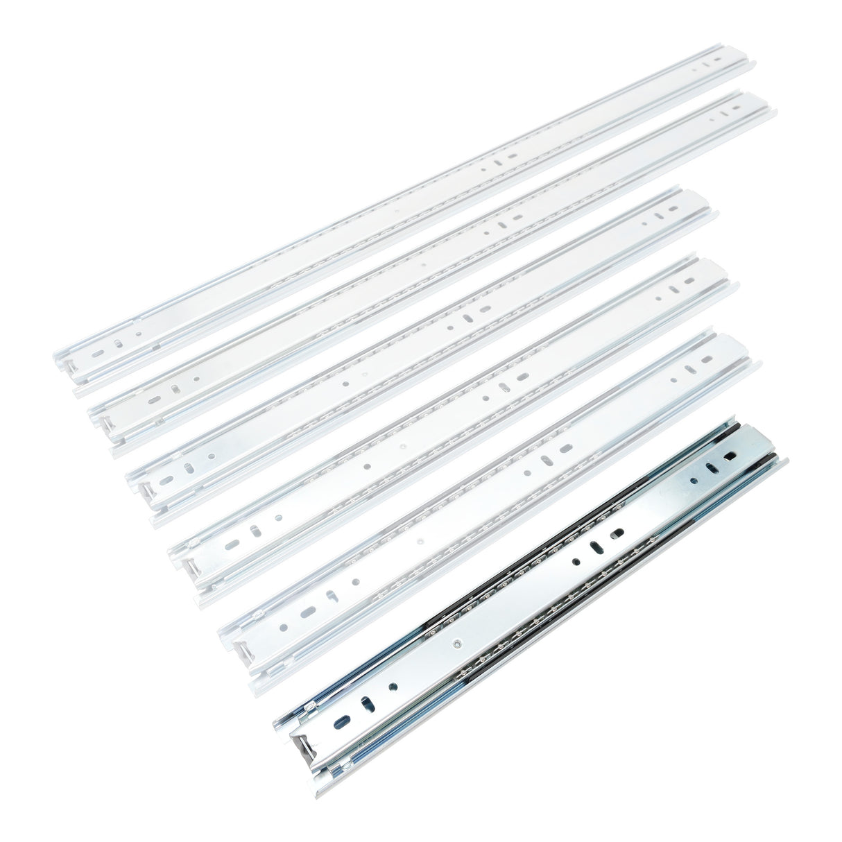 Full-Extension Drawer Slides Side Mount 45kg Capacity