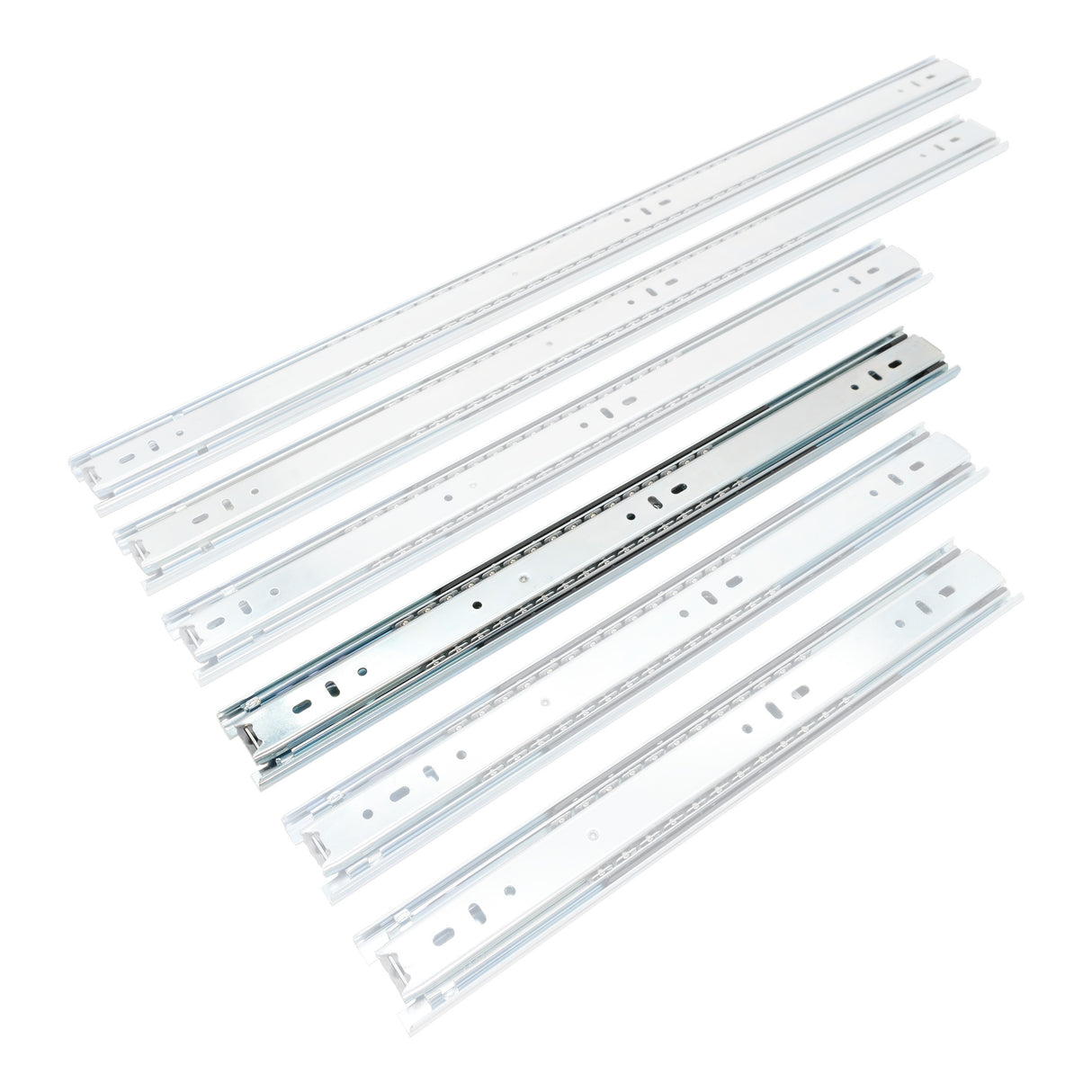 Full-Extension Drawer Slides Side Mount 45kg Capacity