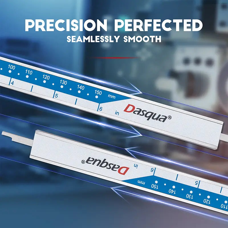Dasqua Digital Vernier Caliper 300mm 12in metric & imperial tool in protective case