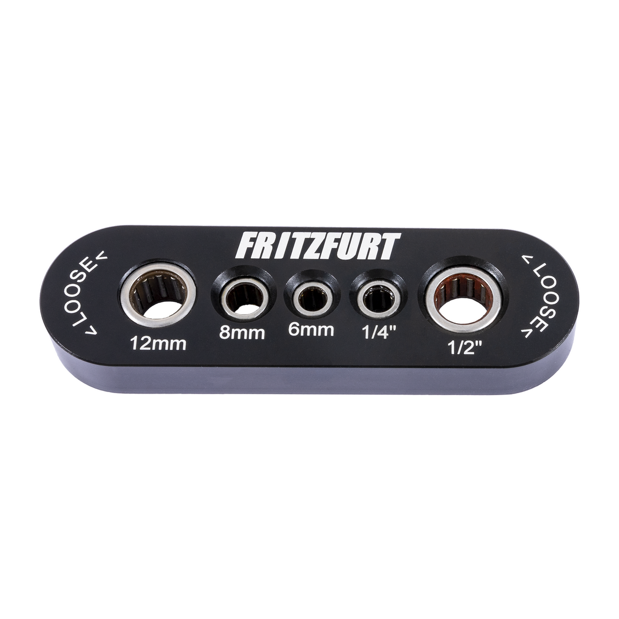 Fritzfurt Router Bit Vice in solid aluminium for metric & imperial shanks, sturdy & wear resistant