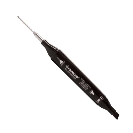 FastCap Thin Black Long Nosed Pattern Marker with 1mm tip and 1-1/2in reach. Ideal for precise markings in holes and tight spaces