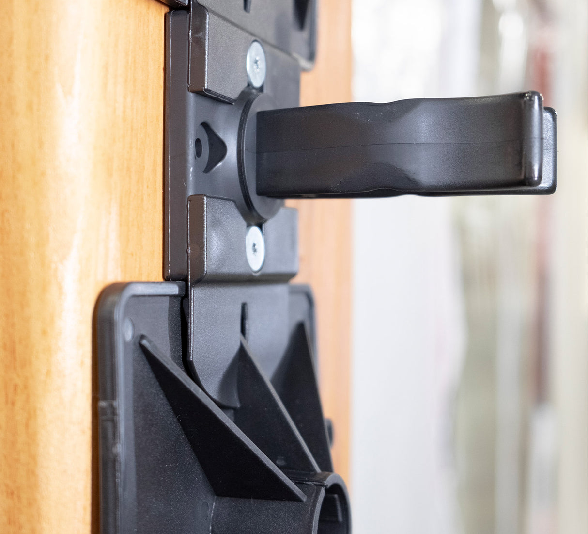 FastCap 3rd Hand Rack Mountable Holder in action, showcasing its practical storage solution