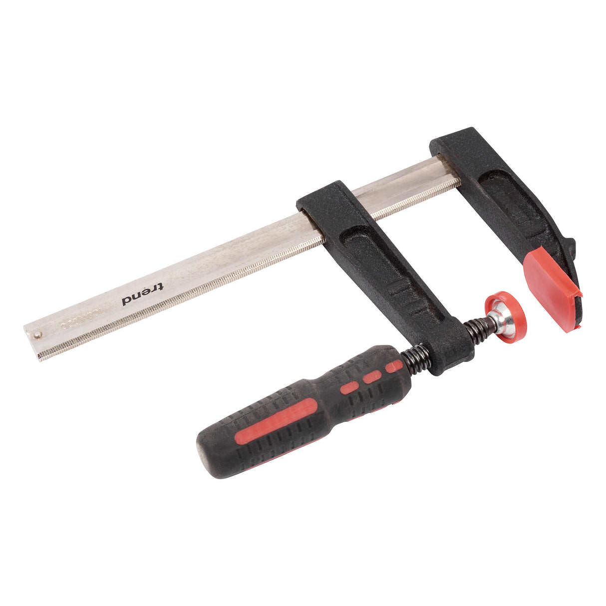 Trend Heavy Duty F-Clamp Steel Bar 200mm Capacity
