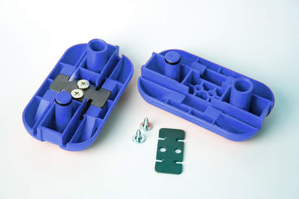 FastCap Quad Edge Trimmer with Carbon Steel Blades in action, trimming edge banding effortlessly