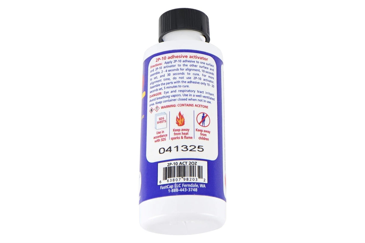 FastCap 2P-10 Super Glue Activator Pump Bottle in use with woodworking project