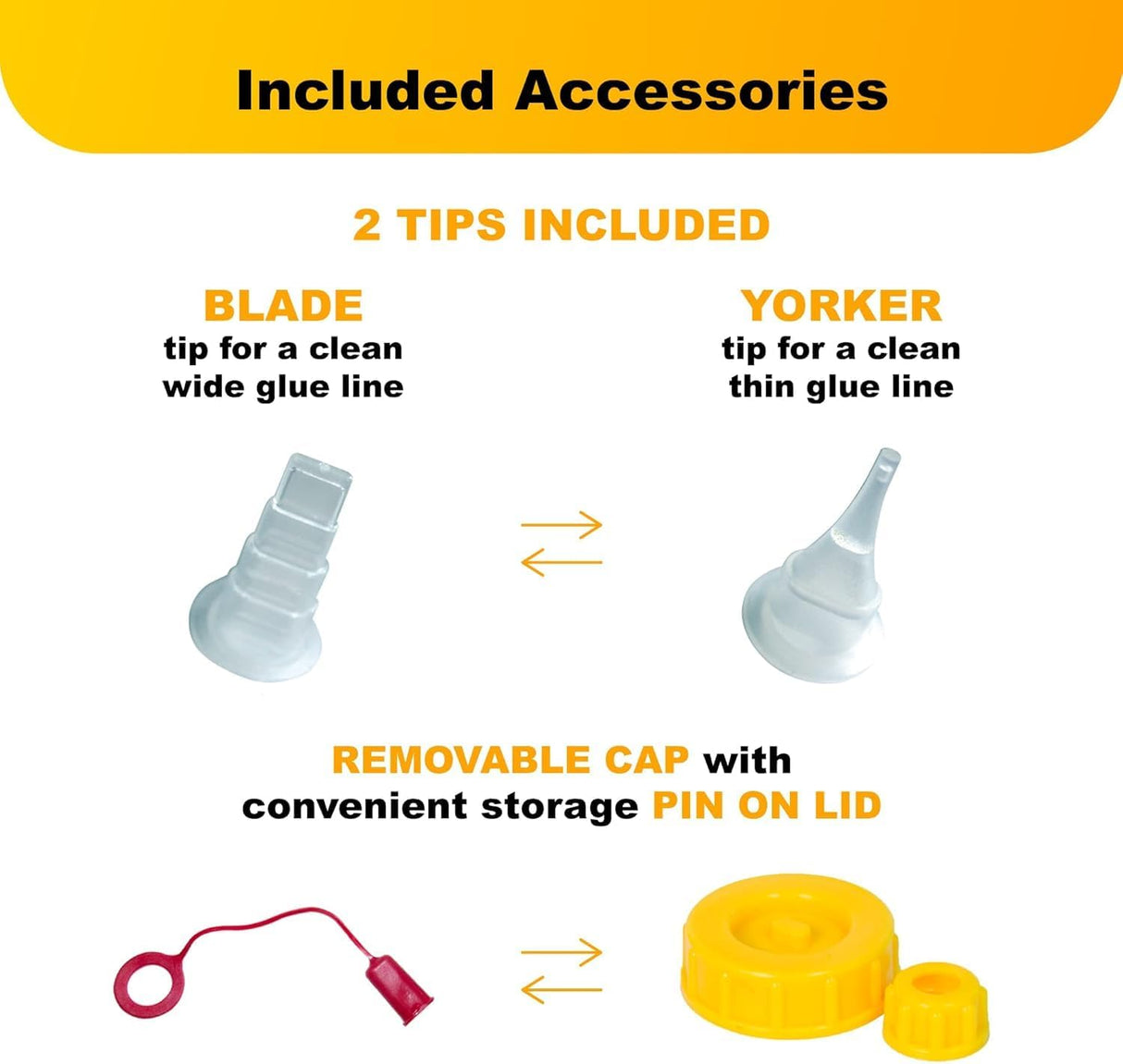 FastCap BabeBot Glue Pot Dispenser bottle in use with no drips or spills