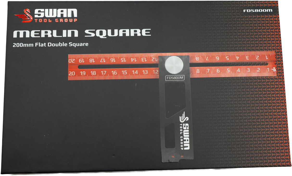 Swan Tool Group MERLIN Flat Double Square 200mm
