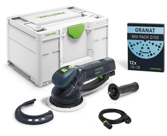 Festool RO 150mm ROTEX 3-in-1 Random Orbital Sander in Systainer