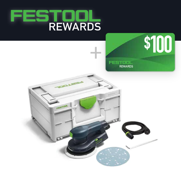 Festool ETS EC 150mm Brushless Random Orbital 5mm Sander in Systainer