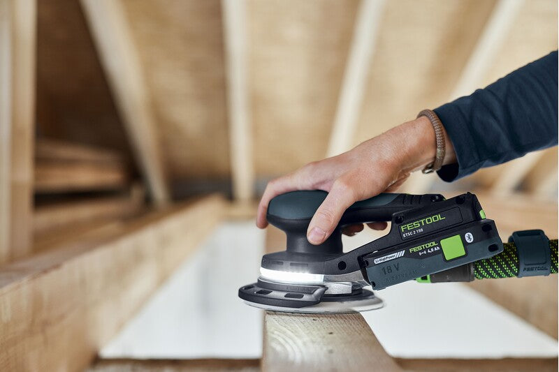 Festool ETSC 2 18V 150mm Cordless Random Orbital 3.5mm Sander in Systainer