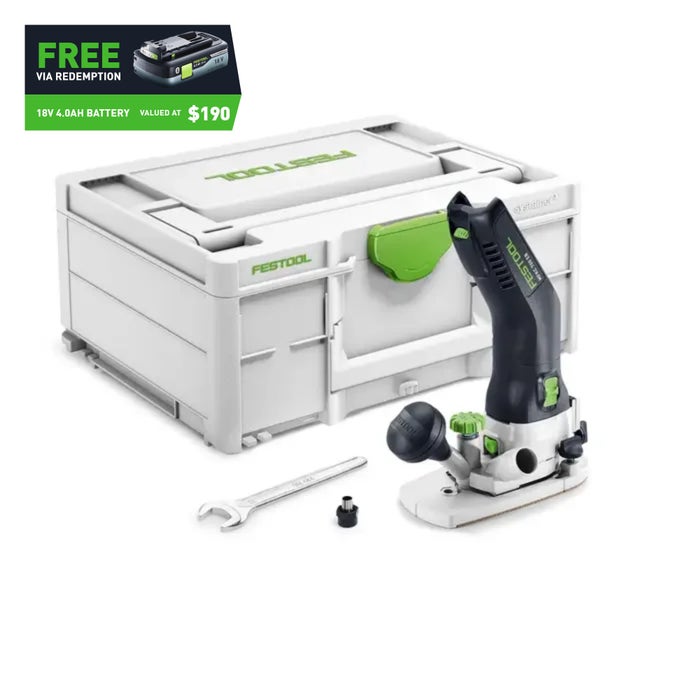 Festool MFKC 700 Cordless Trimmer Router 18V in Systainer