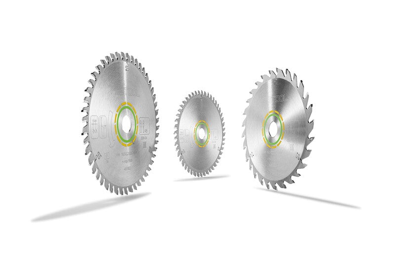 Festool Wood Cutting Circular Saw Blade Set 160mm x 2.2mm Pack of 3 in packaging