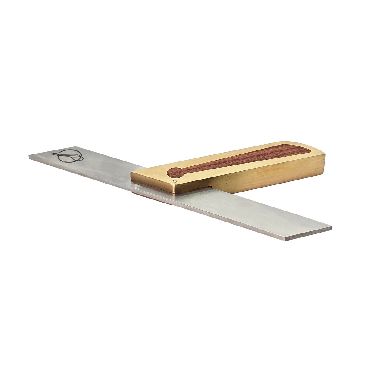 Ironbark Toolworks Mulga Inlay Mitre Gauge detail view Australia-made woodworking tool